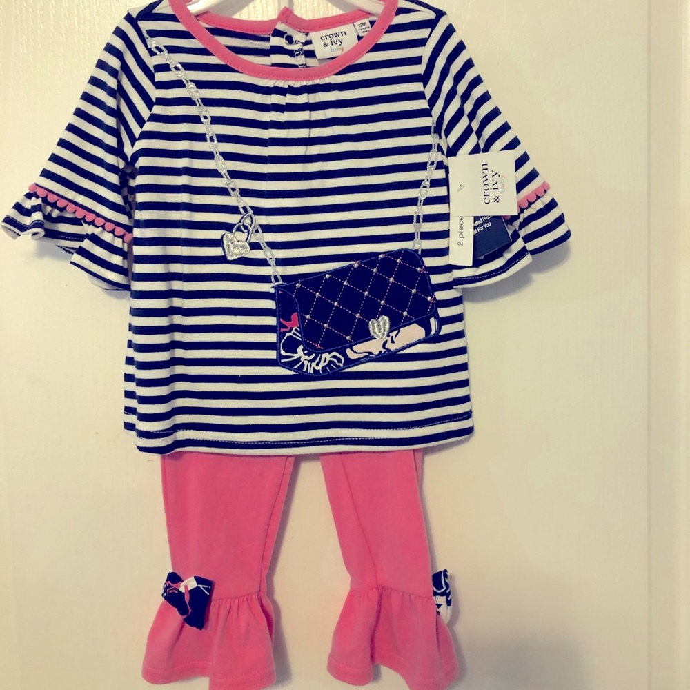 2for$20🍒 Crown and Ivy 12m set